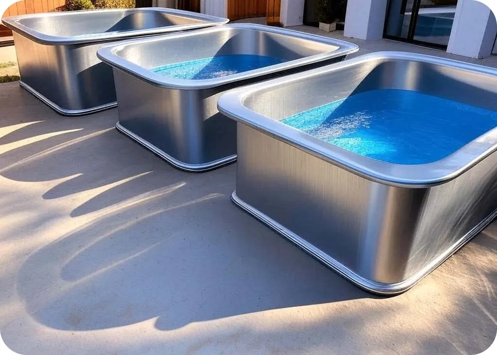 Veći-broj-različitih-veličina-kadica-Tepih-servisa-Milić-za-letnje-bazensko-pranje-tepiha-Novi-Beograd-Voždovac-Čukarica-Zemun.